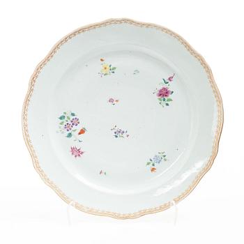 Fat, porslin, Kina, Qingdynastin, Qianlong (1736-95).