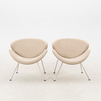 Pierre Paulin, armchairs 1 pair, "Orange Slice", Artifort,.