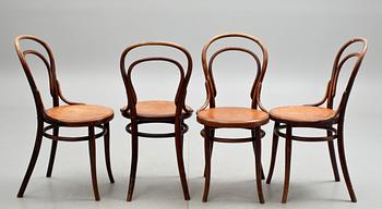 STOLAR, 4 st, Thonet, Wien. 1900-talets början.