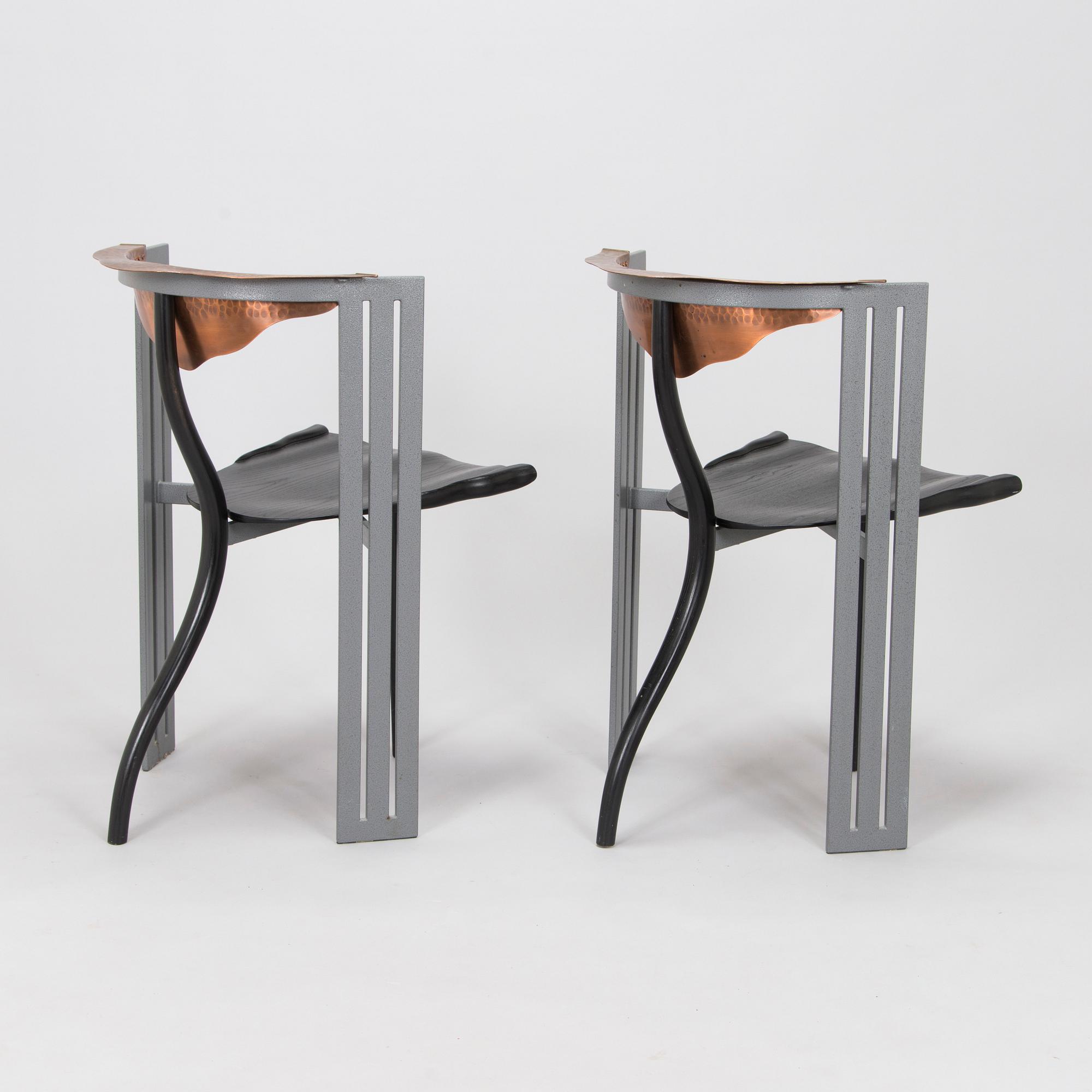 Borek Sipek, nojatuoleja, pari "Ota Otanek", Vitra, jälkeen 1988.