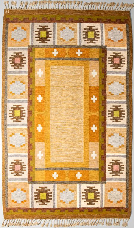 Ingegerd Silow, Rug, rölakan, “Båstad”, 300 x 200 cm.