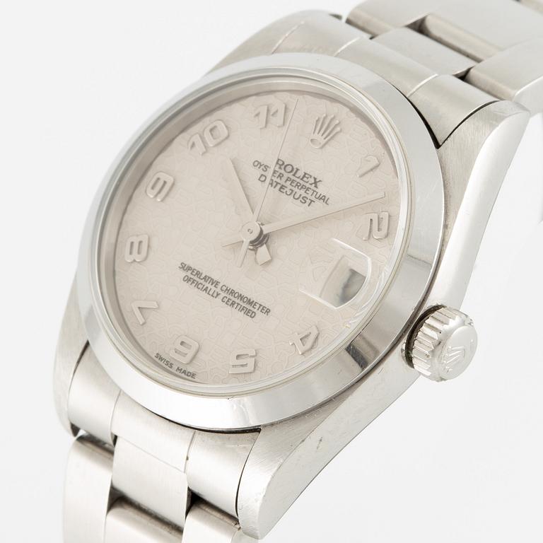Rolex, Datejust, "Computer Dial", wristwatch, 31 mm.
