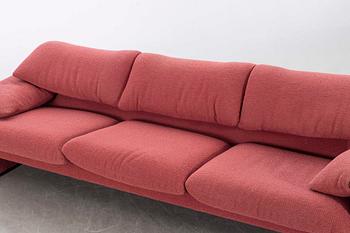 VICO MAGISTRETTI, A "Maralunga" sofa, Cassina, Italy, later part of the 20th century.