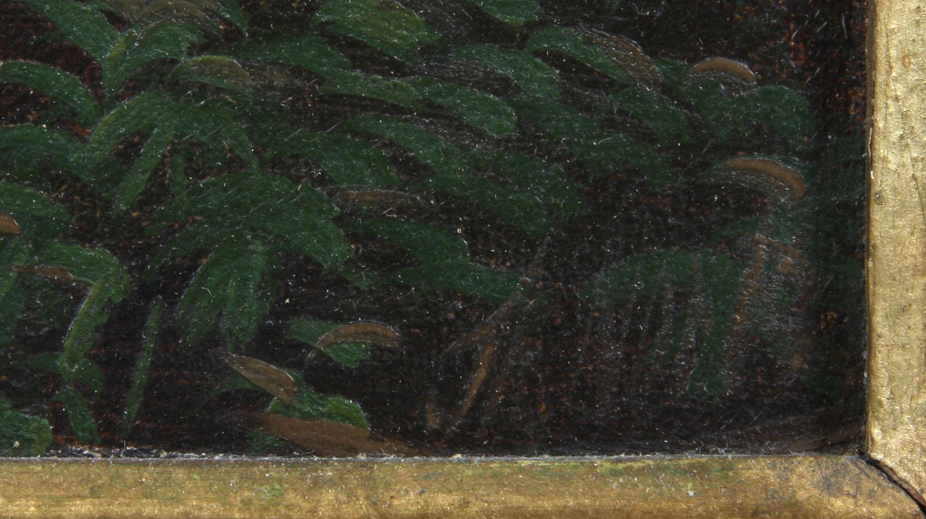 OKÄND KONSTNÄR, olja på duk, 1800-/1900-tal.
