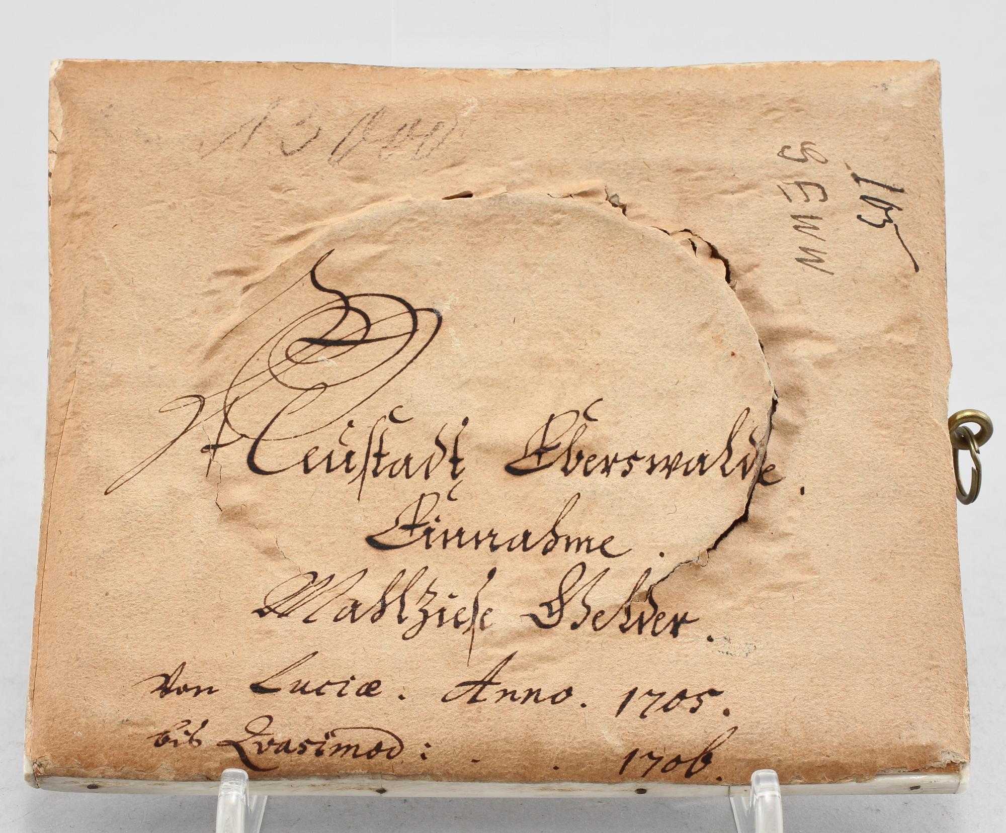 MINIATYRMÅLNING, gouache troligen på ben, 1800-talets andra hälft.