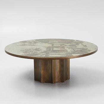 Philip & Kelvin LaVerne, an "Odyssey" coffee table, USA 1960s-70s.