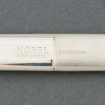 Gunnar Cyrén, a 'Nobel' steel cutlery service, Yamazaki (50 pieces).