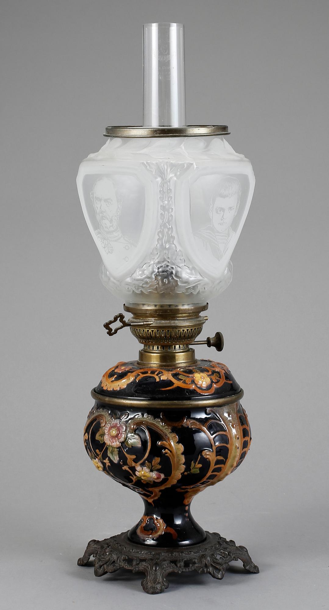 BORDSFOTOGENLAMPA, 1800-talet slut.