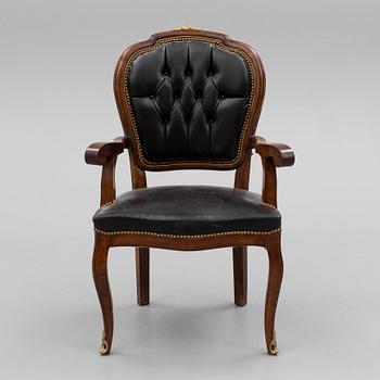 A late 19th century armchair.