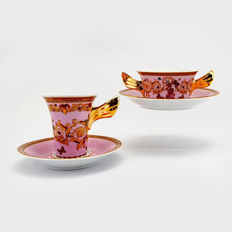 versace, a 31 pcs "Le jardin de Versace" from Rosenthal Germany.