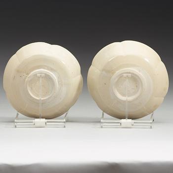 A pair of Ding-type bowls, Song dynasty (960-1279).