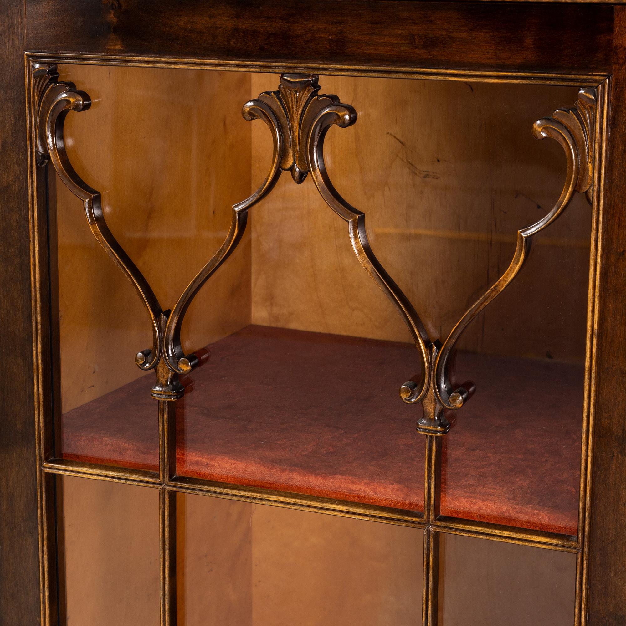 A display cabinet, 1920's/30's.
