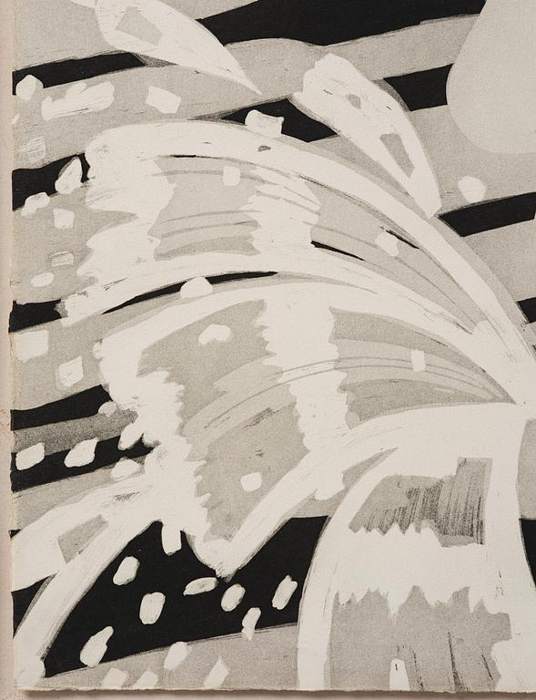 Alex Katz, "The swimmer".