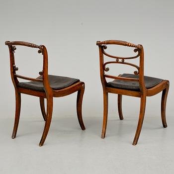 STOLAR, 6 st, England, 1800-talets andra hälft.