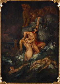 ARSENIUS, GEORG. Olja på duk. Sign.