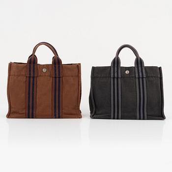 Hermès, väskor, 2 st, "Fourre tout PM".