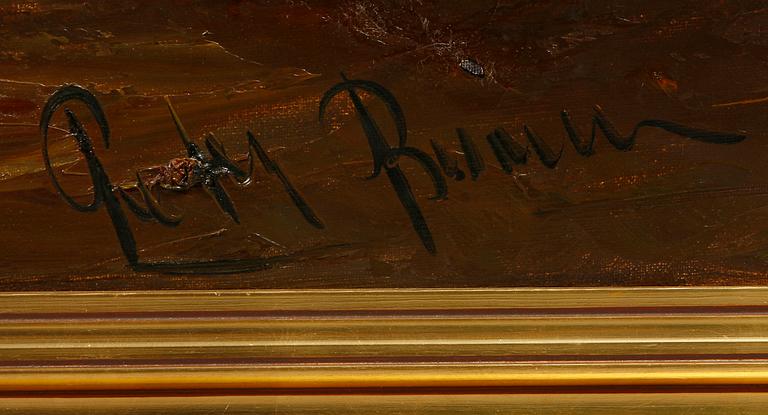 PIETER BROUWER, olja på duk, sign.