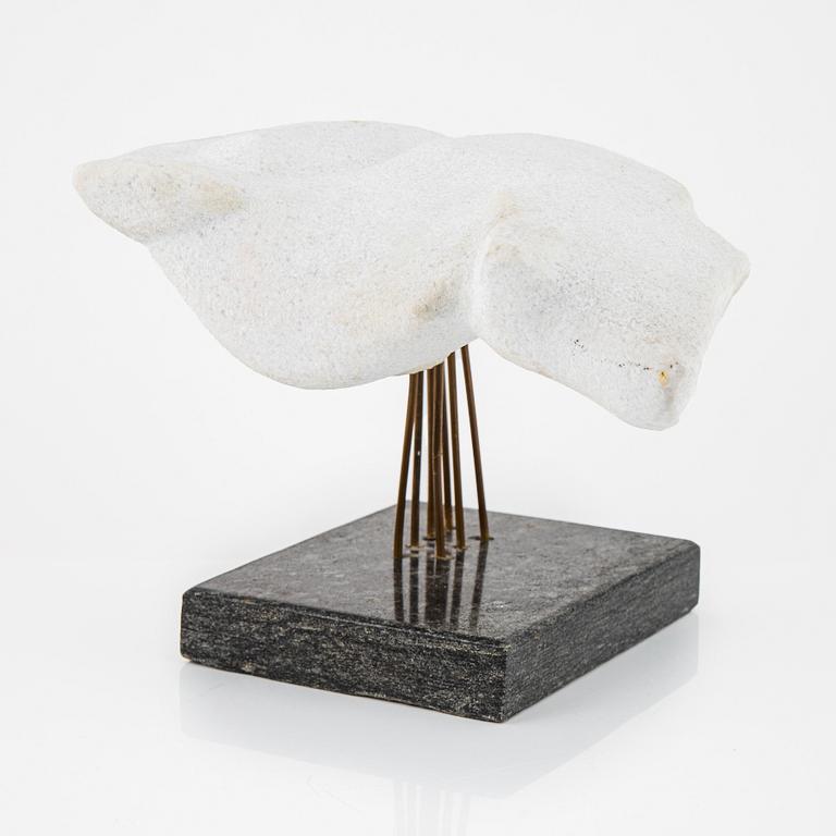 Björn Selder, skulptur, osignerad, diabas.