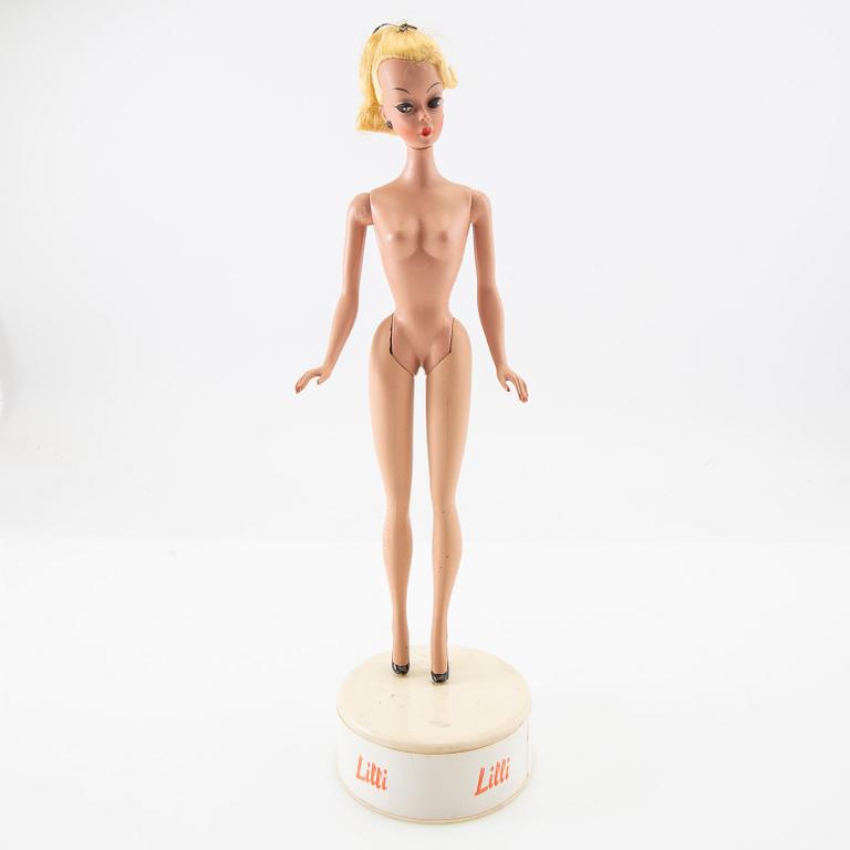 "Bild-Lilli", doll, Reinhard Berthier, Greiner & Hausser Gmbh, Germany, production period 1955-64.