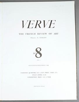 BOK, Verve, No 8, Vol. 2, Paris 1940.