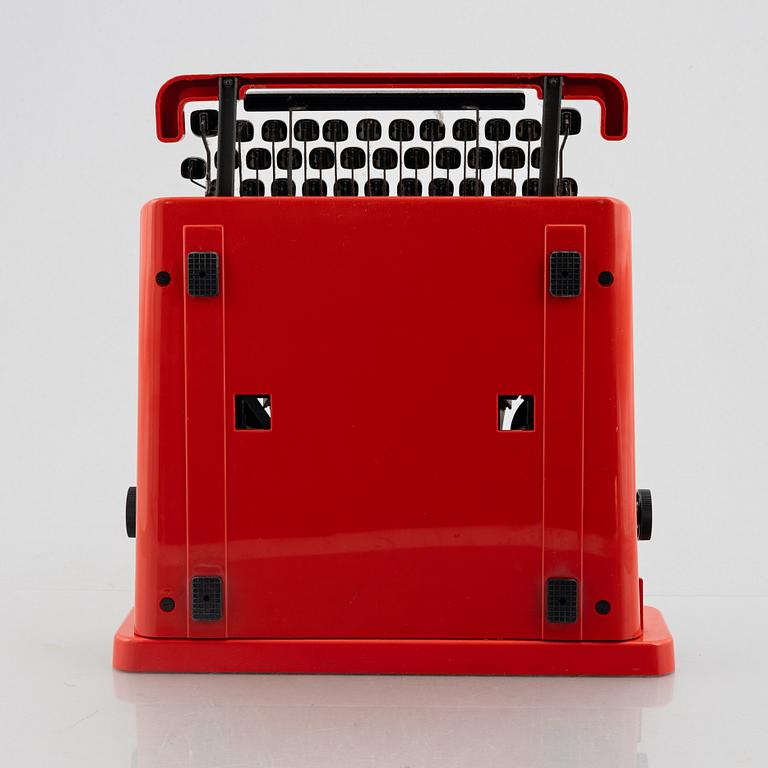 Ettore Sottsass, typewriter, "Valentine", Olivetti, Italy.