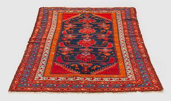 A kazak rug, south caucasus dated, ca. 201 x 135 cm.
