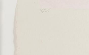 MARIA MANUELA VINTILESCU, carborundumetsning i färg, signerad, numrerad 10/25 samt daterad 2005.