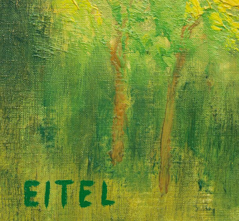 JACQUES EITEL, olja på duk, signerad.