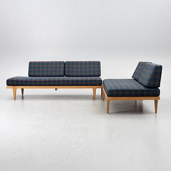 Erik Wörtz, corner sofa/daybed and table, IKEA, 1960s.