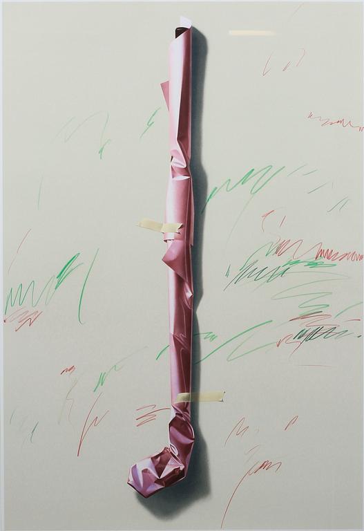 YRJÖ EDELMANN, färglitografi. Sign och numr 4/150.