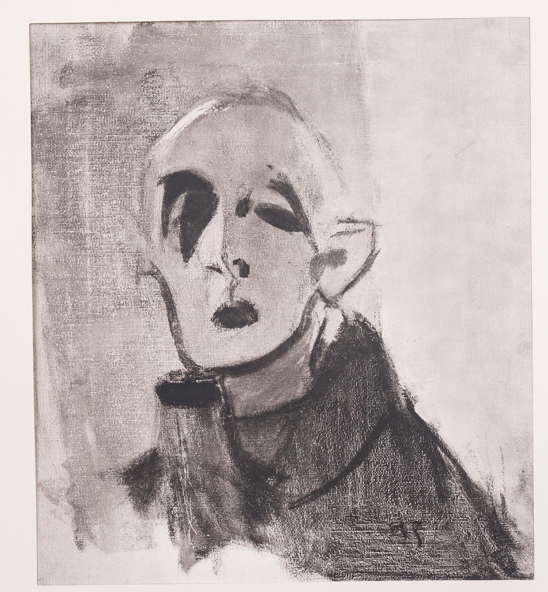 HELENE SCHJERFBECK, mapp med reproduktioner, 48 st.