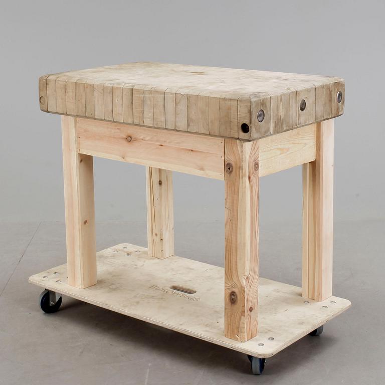 SLAKTARBÄNK, 1900-talets andra hälft.