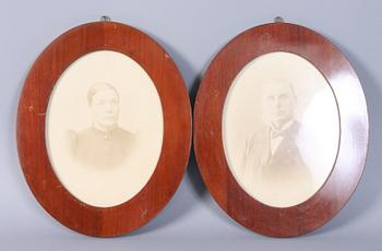 RAMAR, ett par, omkring sekelskiftet 1800/1900-tal.