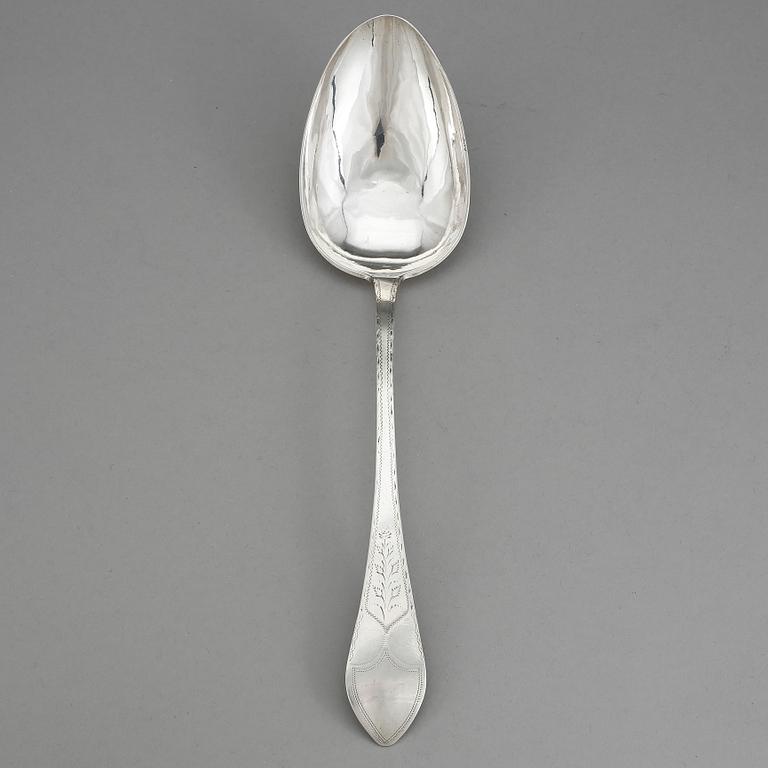 RAGUSKED, silver, CA Mordt, Christiania (Oslo), 1813. Tot vikt ca 79 gram.