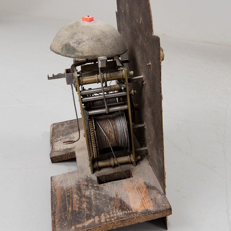 An 18th century long case clock. A Forsman Jönköping, Sweden 1763.