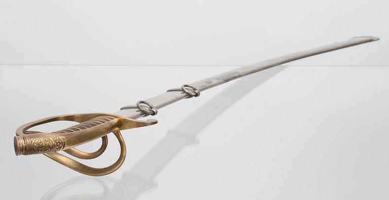 A ST. ANNE'S CAVALRY SWORD.