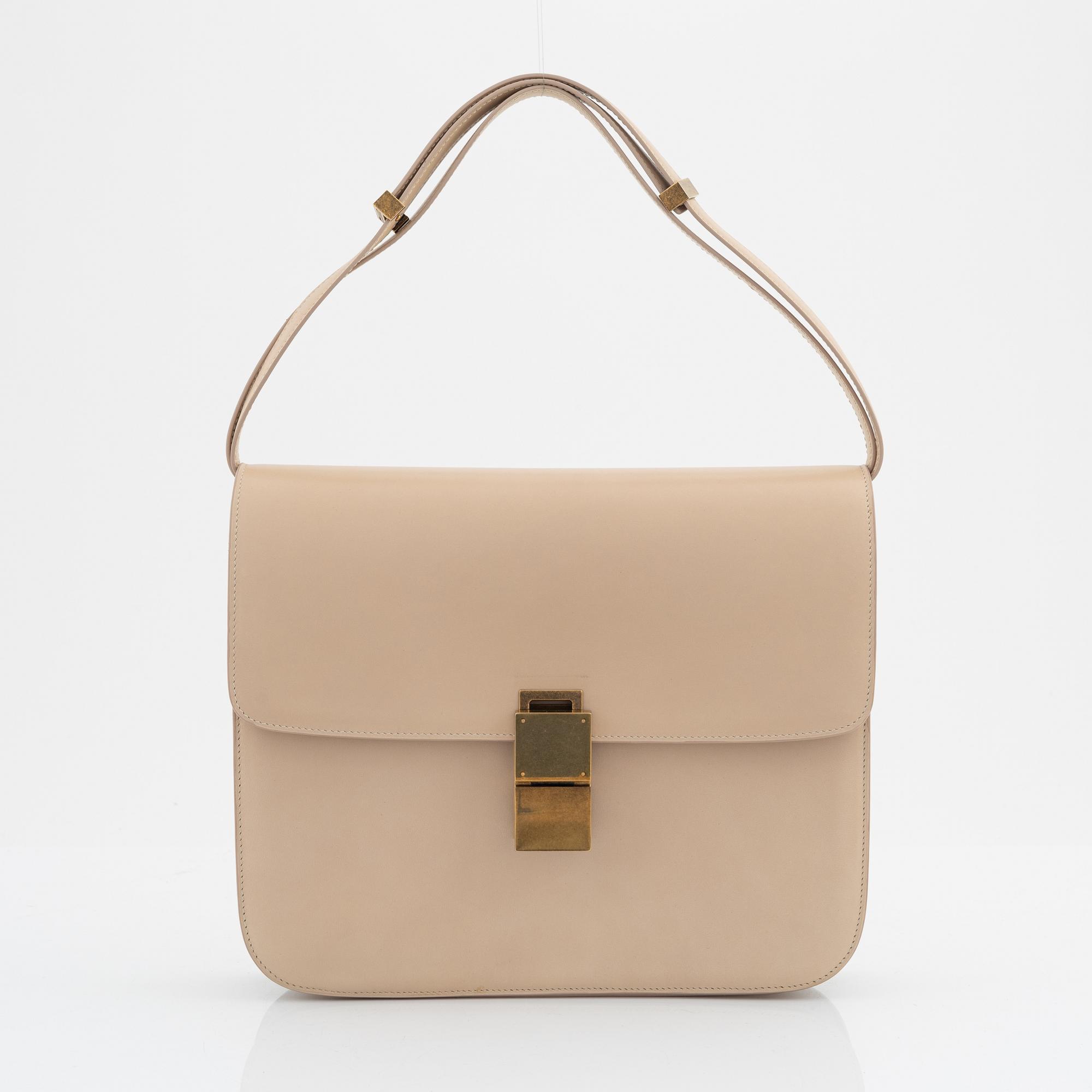 Céline, a 'Large Classic Bag' in box calfskin.