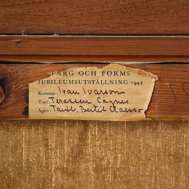 Ivan Ivarson, "Slottsplatsen i Cagnes".