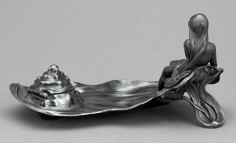 BLÄCKSTÄLL, nysilver, jugend, WMF, 1900-talets början.