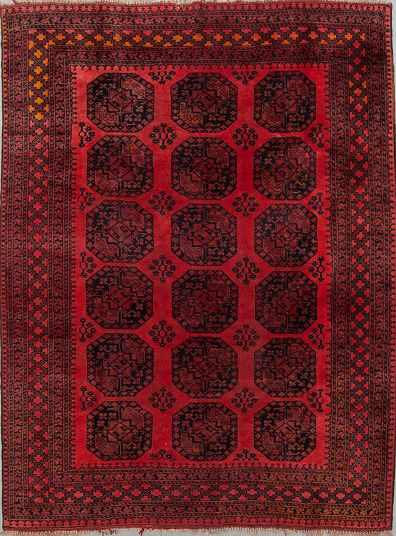 MATTA, semiantik, Afghan, ca 280 X 213 cm.