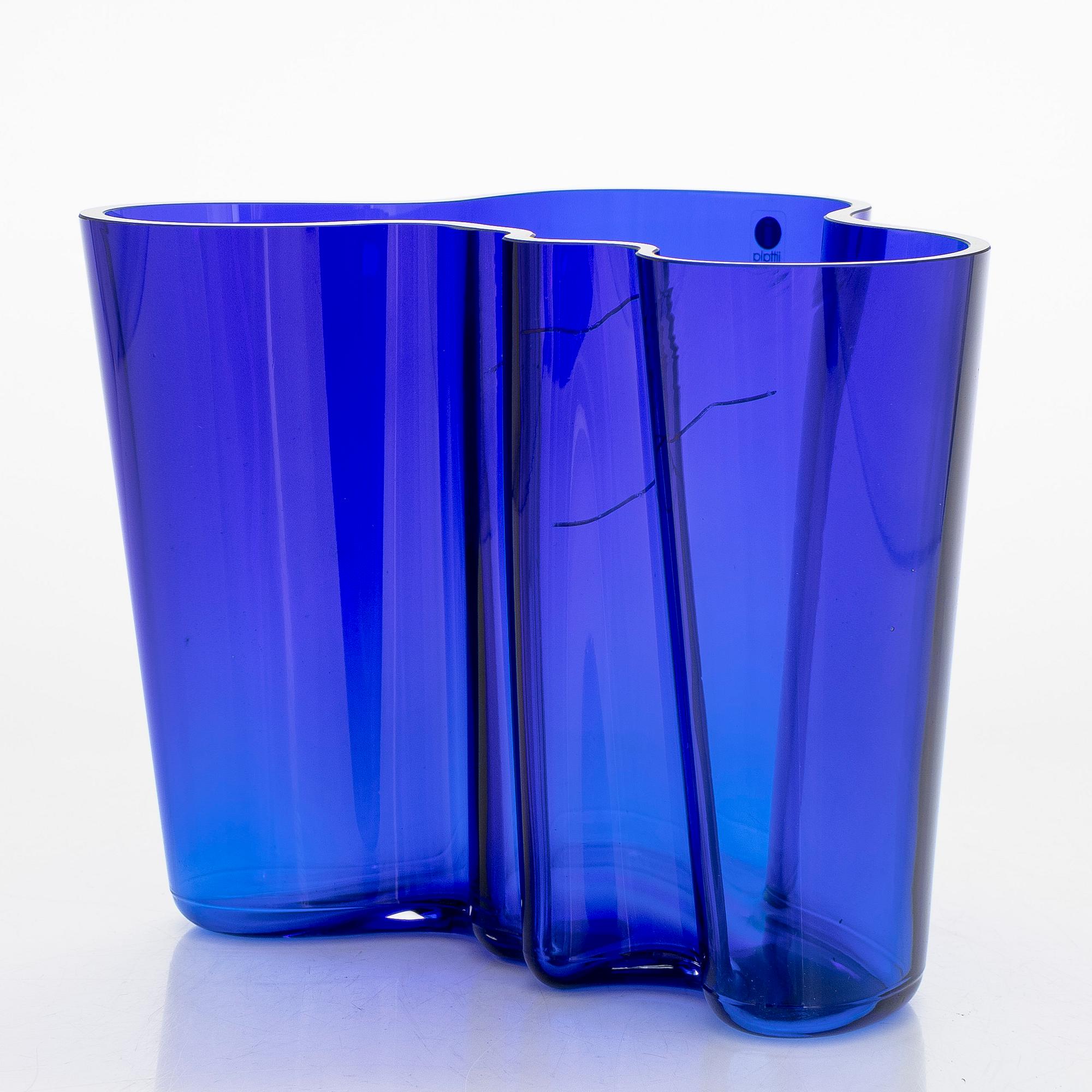Alvar Aalto, vas 3030, signerad Alvar Aalto 2593/1998, Iittala.