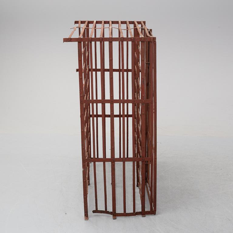 A 20th century wine stand.