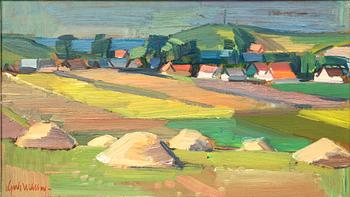 Gerhard Wihlborg, Motif over Kåseberga village.