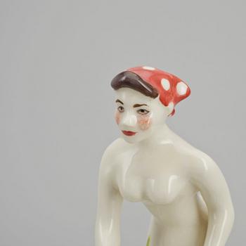 GITTAN JÖNSSON, figurin, porslin, signerad o daterad 2011.