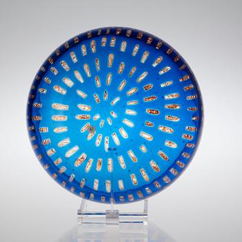 A Sven Palmqvist 'Ravenna' glass bowl, Orrefors 1975.