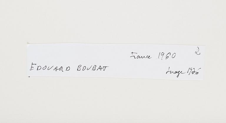 Edouard Boubat, photograph signed.