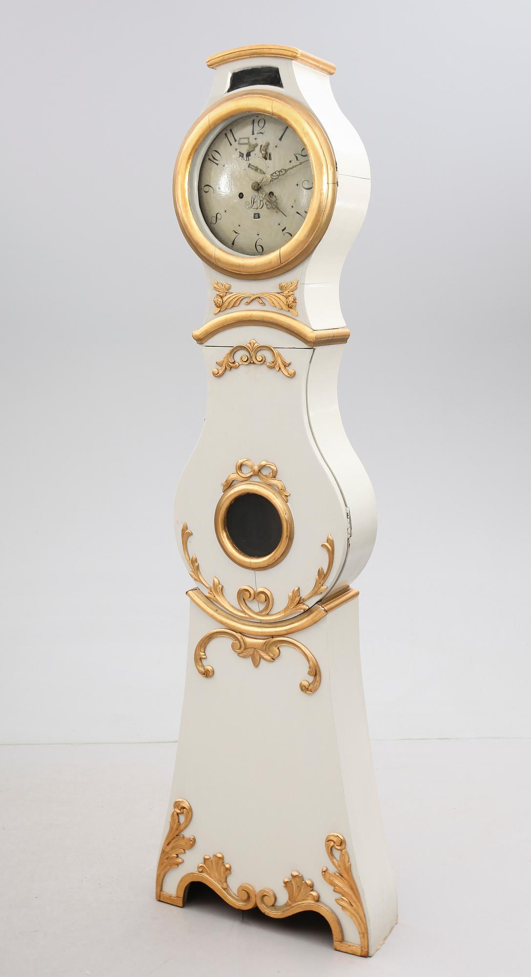 GOLVUR, rokokostil, 1800-talets mitt.