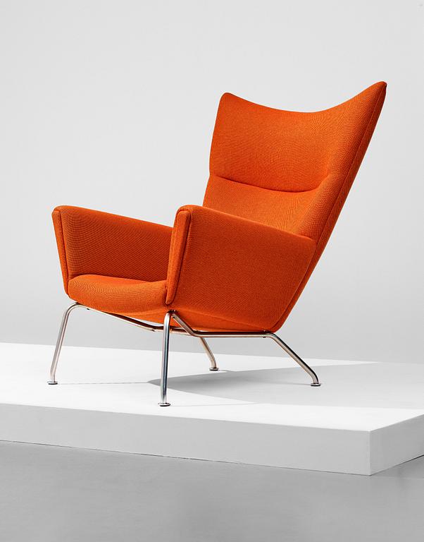 HANS J WEGNER, a "Wing Chair" for AP-stolen, Denmark, 1960's.