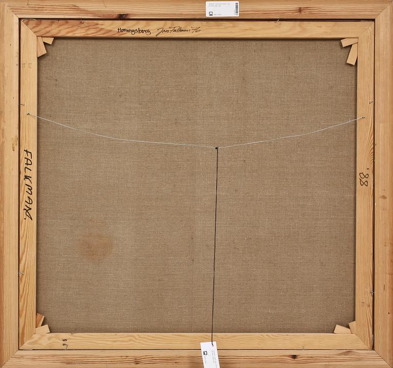 JAN FALKMAN, olja på duk, sign.