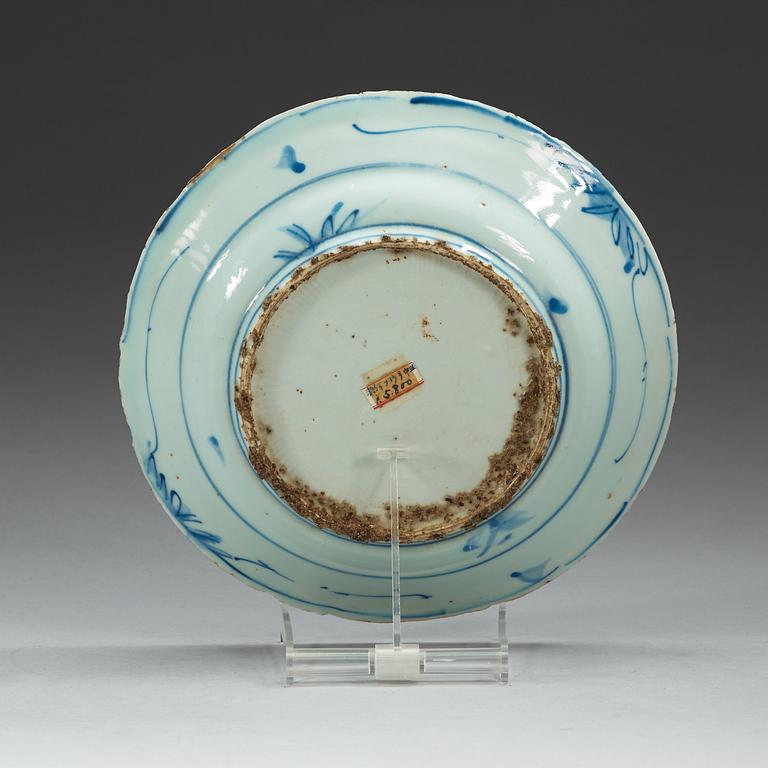 A matched set of nine dishes, Ming dynasty, Wanli (1572-1620).